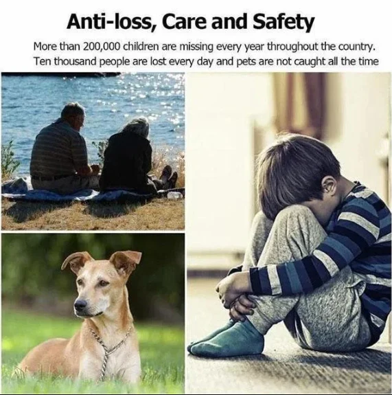 Mini GPS Tracker for Vehicles, Pets & Valuables