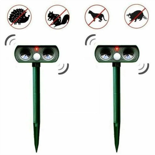 Infrared Solar Powered Animal Pest Repeller, 1 Repeller