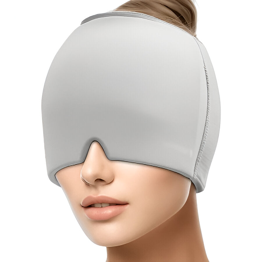 Reusable Gel Head Wrap for Hot & Cold Therapy for Comfort