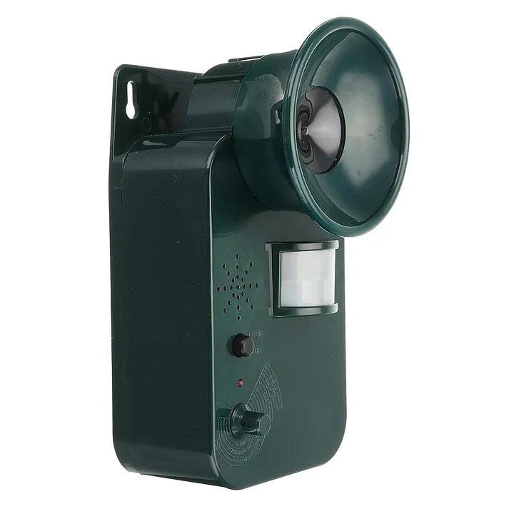 5000sqft 9v Dc Ultra Sonic Cordless Pest Animal Repeller Outdoor Safely Repel Various Animal