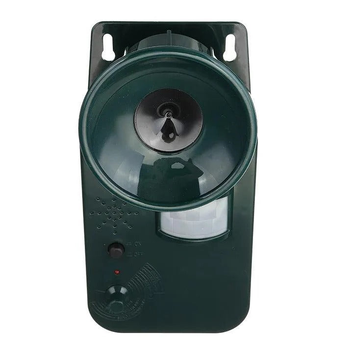 5000sqft 9v Dc Ultra Sonic Cordless Pest Animal Repeller Outdoor Safely Repel Various Animal
