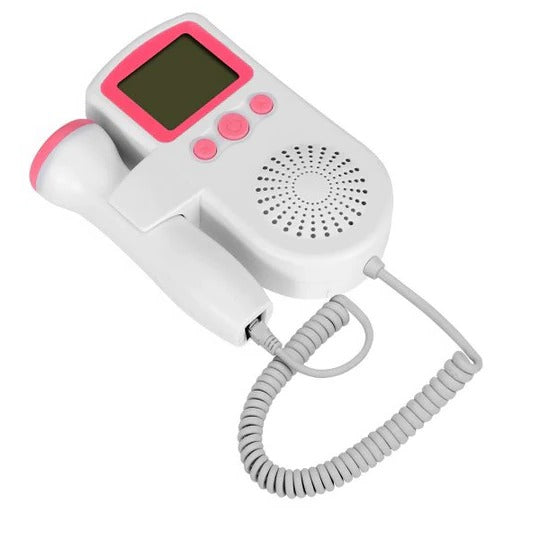 Fetal Doppler Heart Rate Monitor, Home Pregnancy and Baby Fetal Heart Rate Sound Detector