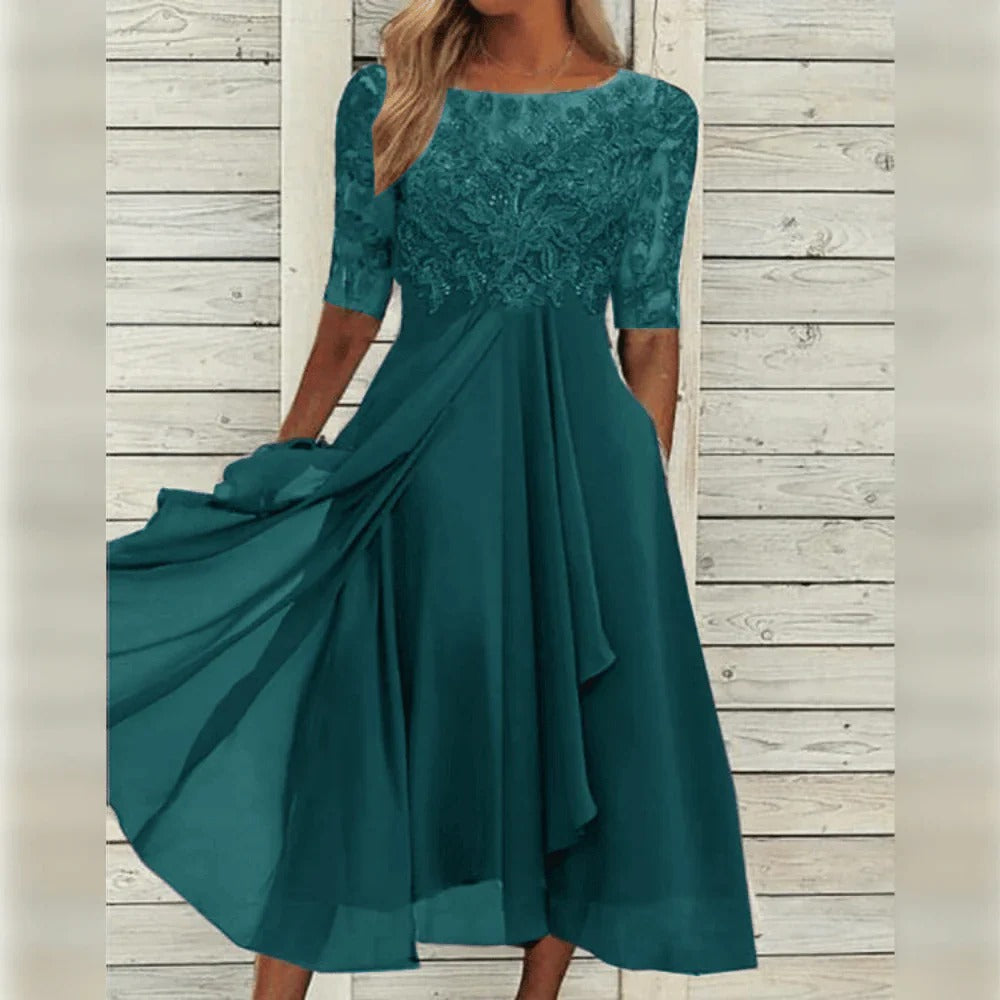 Women’s Elegant Dress, Comfortable, Versatile Style for Special Occasions