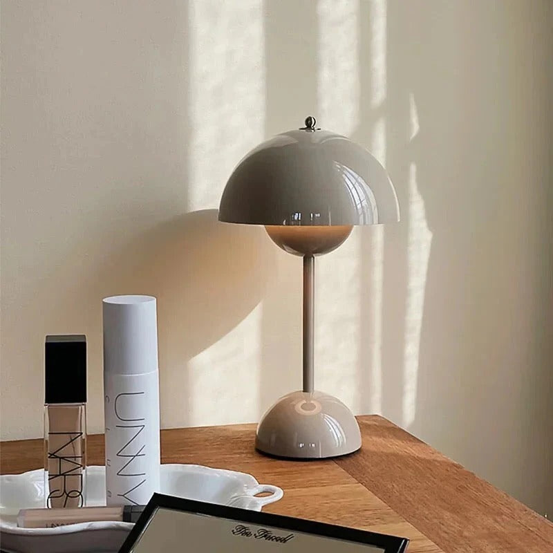Nordic Mushroom Lamp with USB Charging