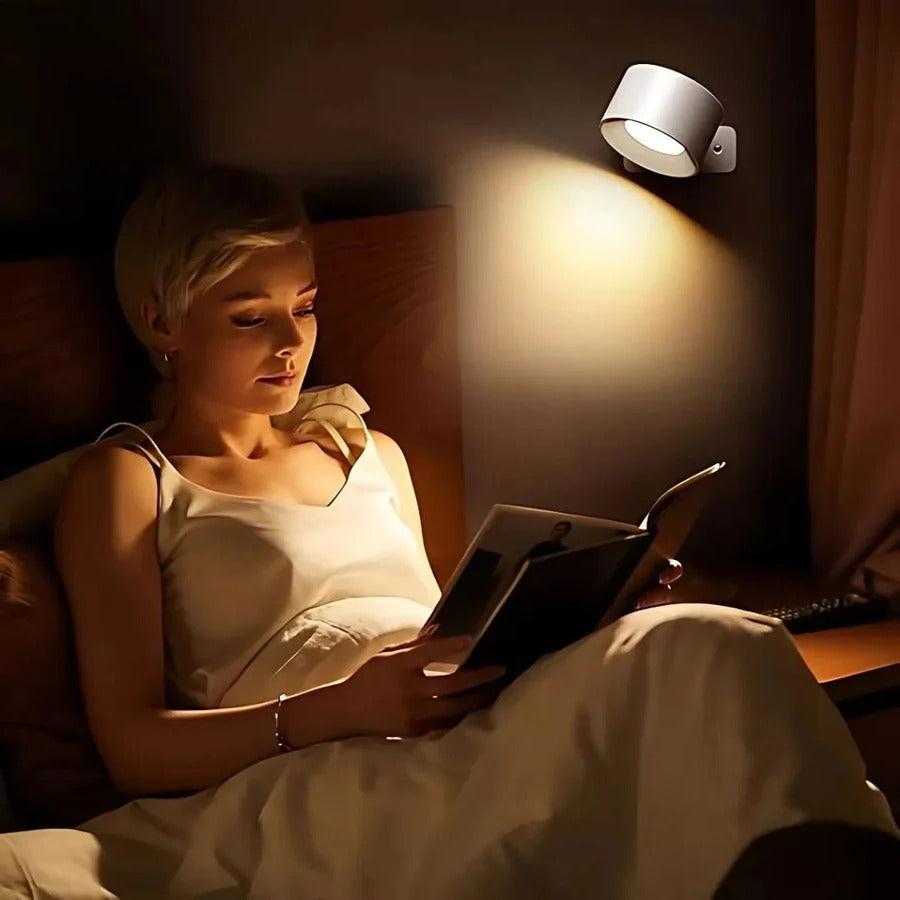 Rechargeable Wall Light with 360° Rotation