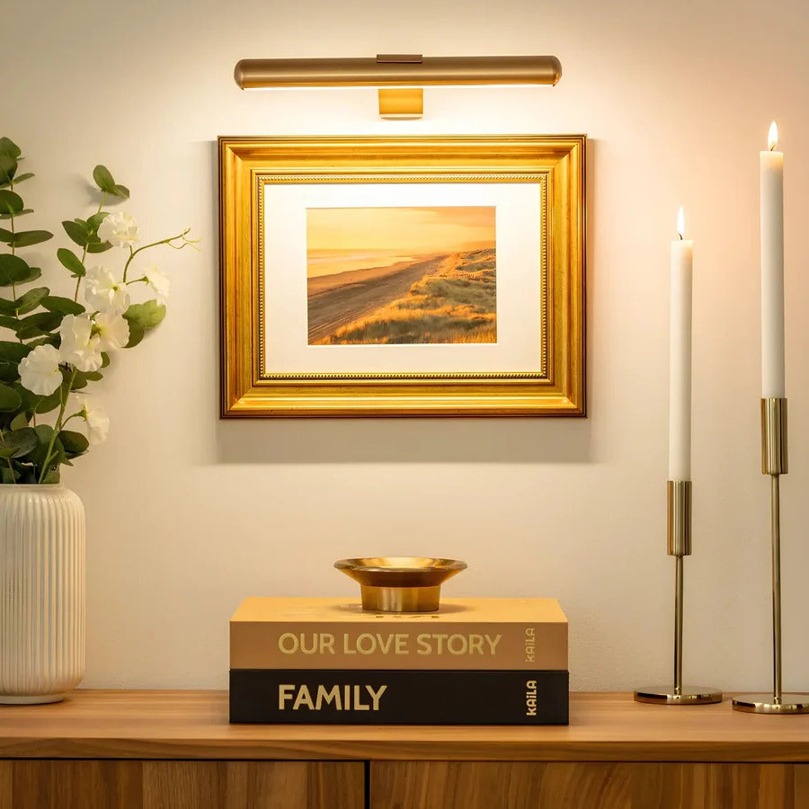 Wireless Rechargeable LED Wall Light for Artwork and Decor