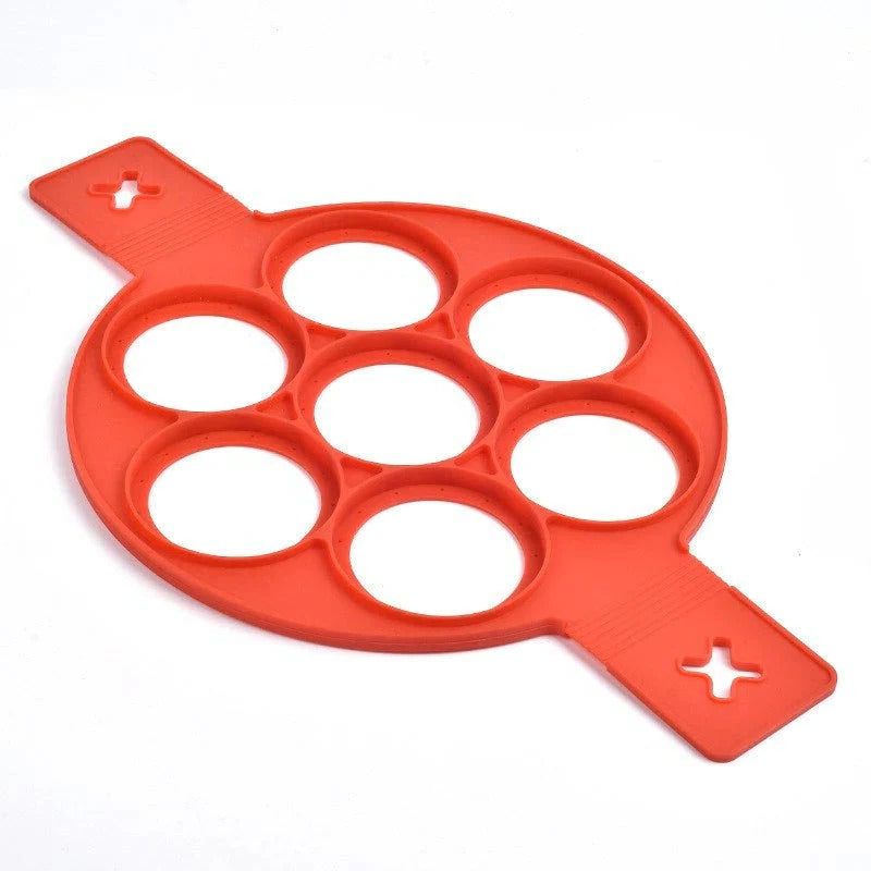 Non-Stick Aluminum Pancake Pan with Multiple Compartments, 15 in