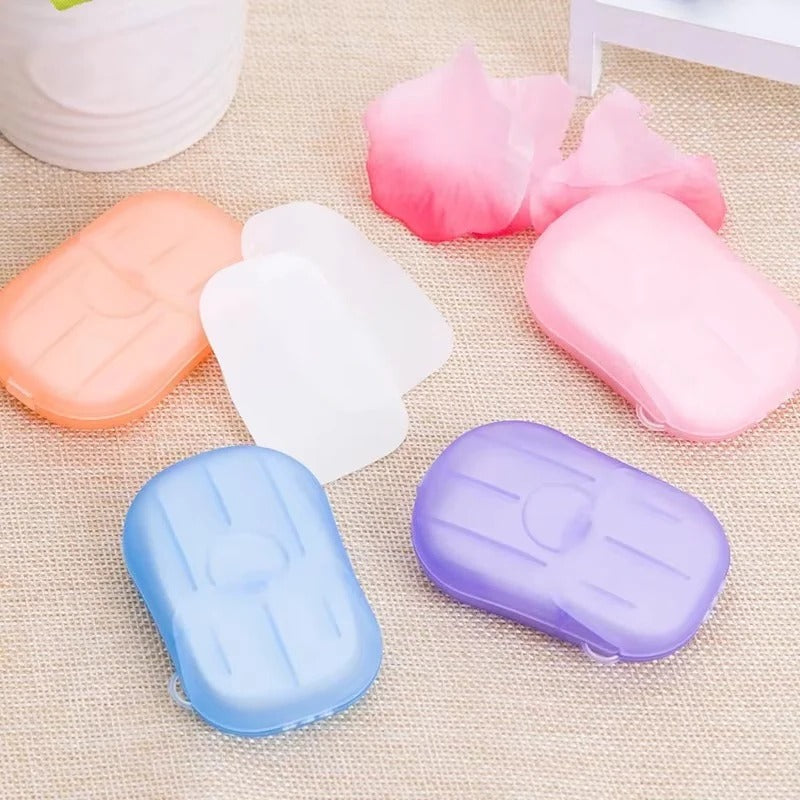 Pocket Soap Paper Sheets for Travel, Hiking & Camping