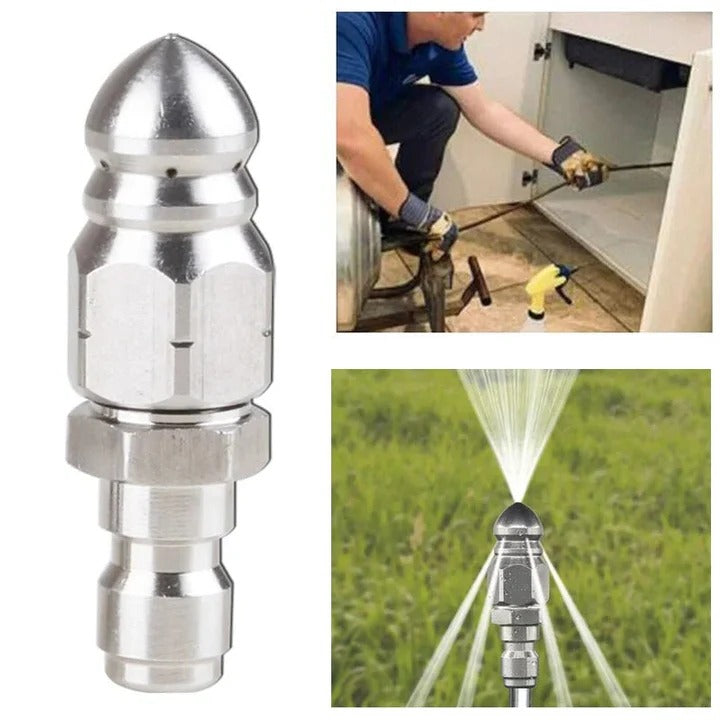 High Pressure Sewer Jetter Nozzle for Pressure Washers