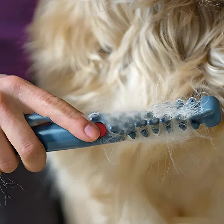 Anti Tangle Pet Grooming Rake For Dogs With Long Hair