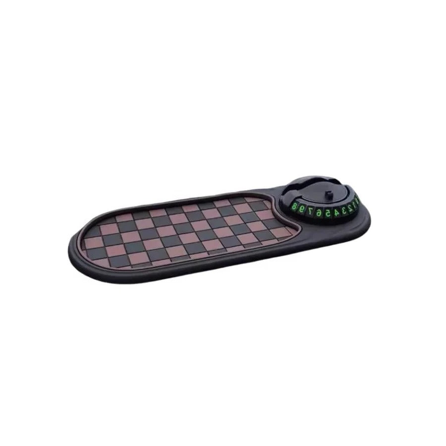 Universal Car Phone Holder with Anti-Slip Dash Mat