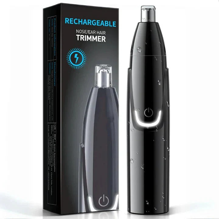 Nose and Ear Hair Trimmer with Washable Head