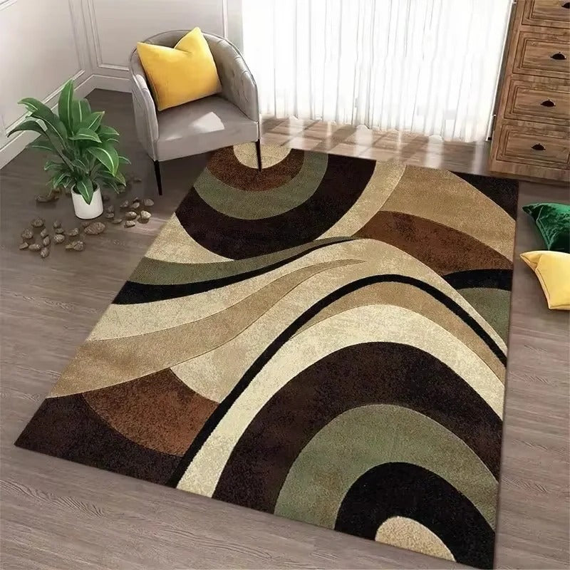 Geometric Pattern Area Rug for Floor and Decor