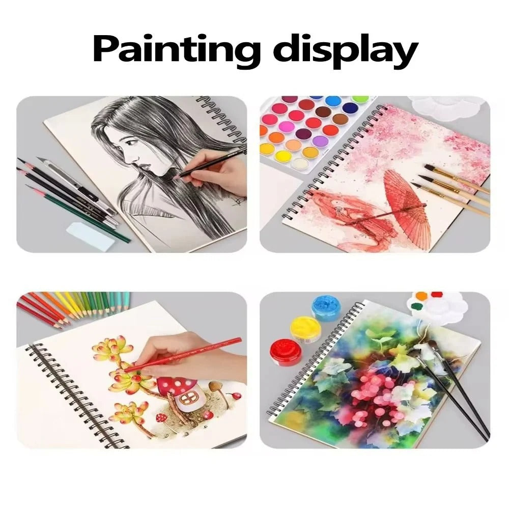 Spiral Sketch Pad Paper for Art Supplies and Drawing