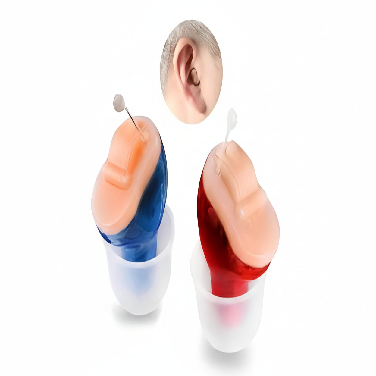Rechargeable In-Ear Digital Hearing Aids for OTC Hearing Support