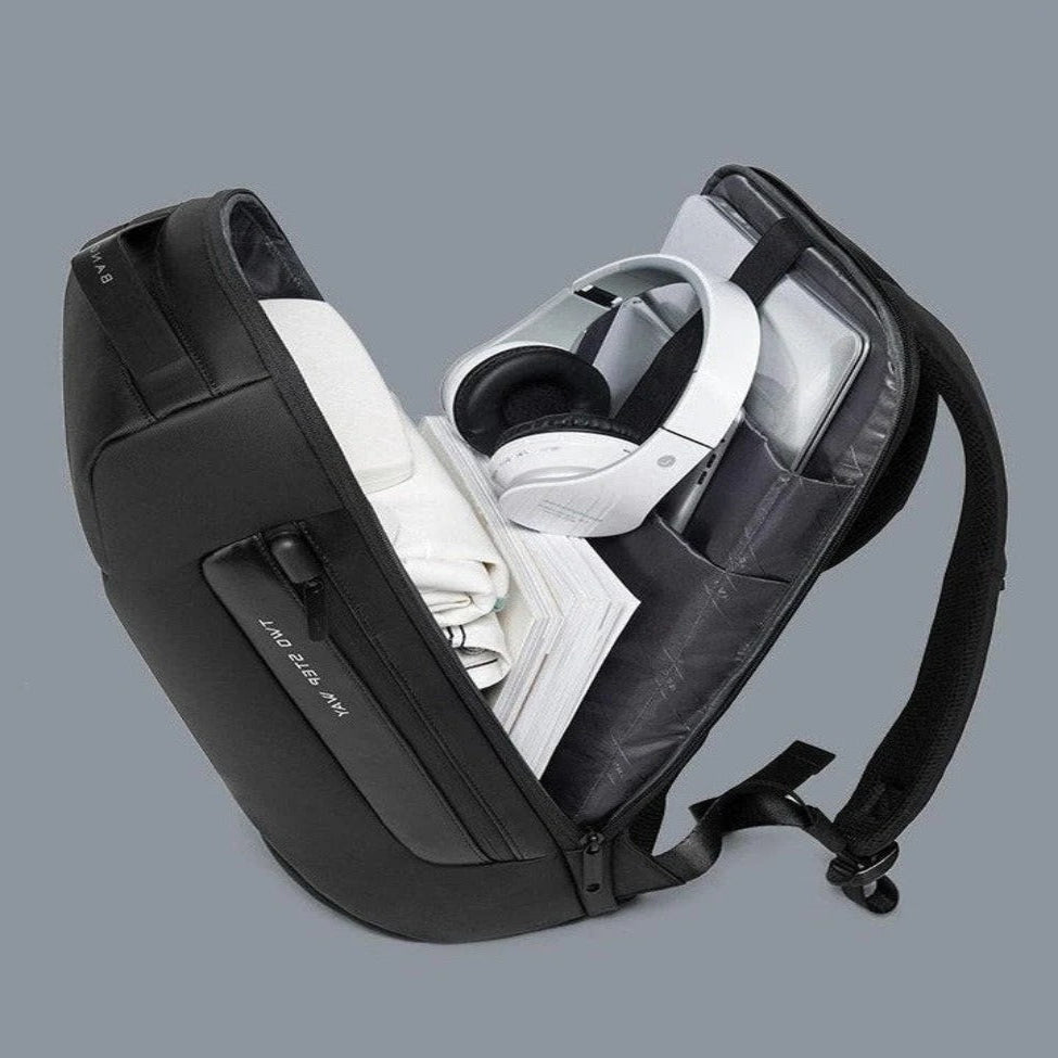 Waterproof Travel Backpack with Anti Theft Security Pockets