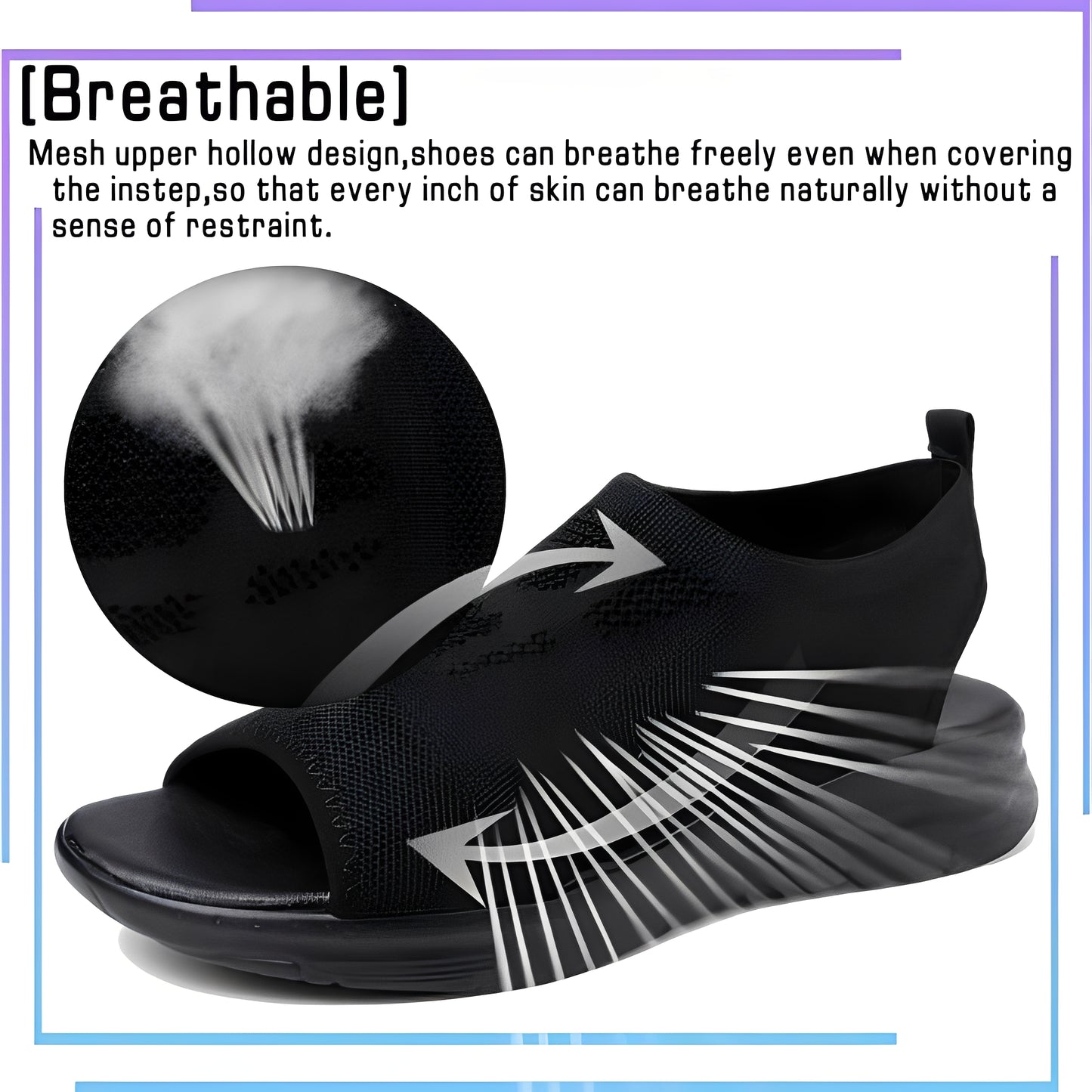 Orthopedic Sport Sandals for Women with Arch Support