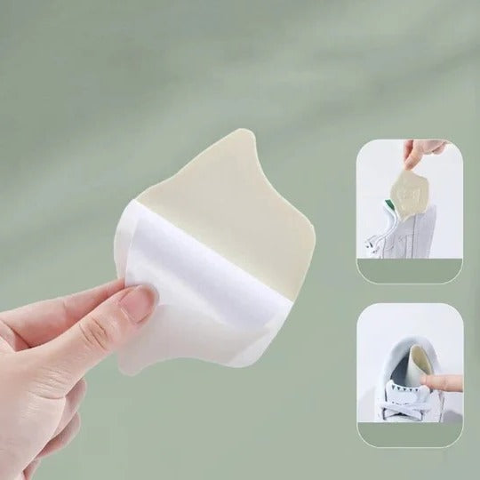 Heel Grips for Shoes with Sweat Resistant Design