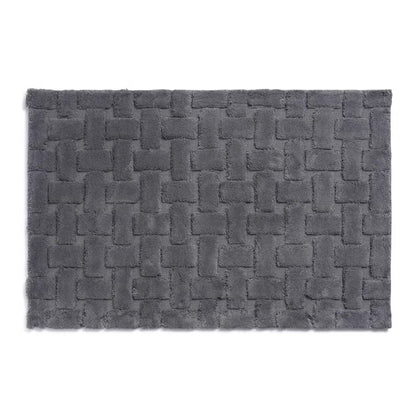 Jacquard Bathmat, 70x120 cm, Dark Grey
