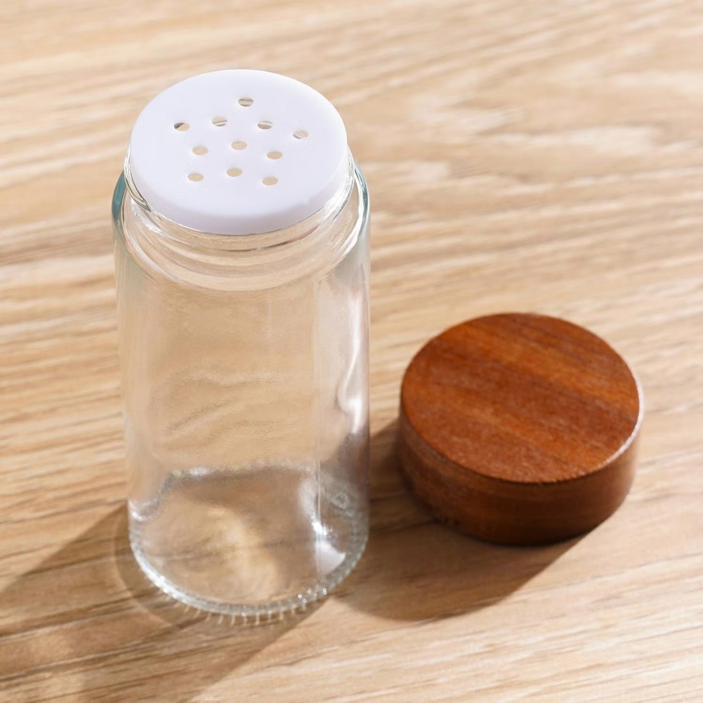 Virella 6 Piece Jar Set for Spices with Slanting Stand