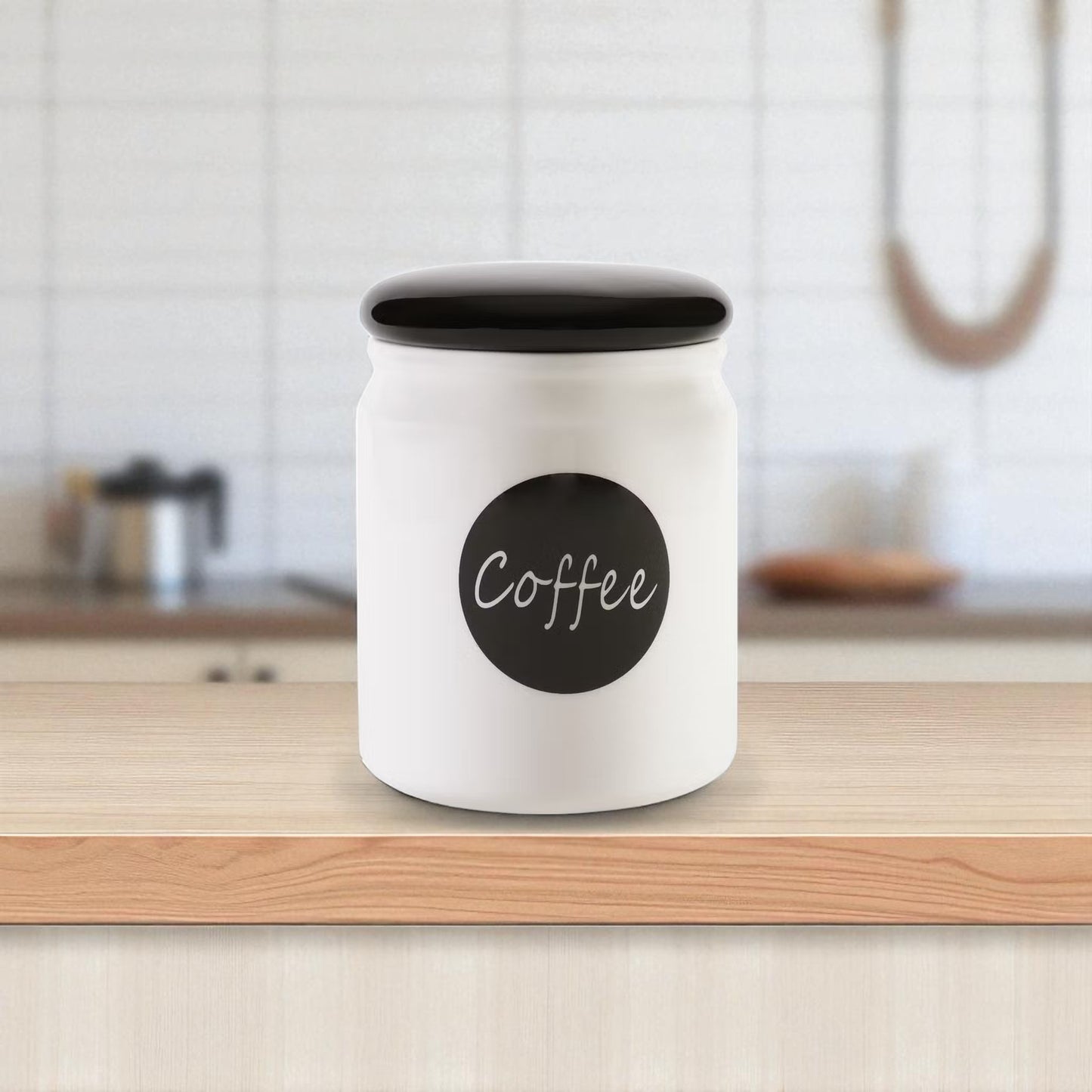 Aros Coffee Canister 800ml, White