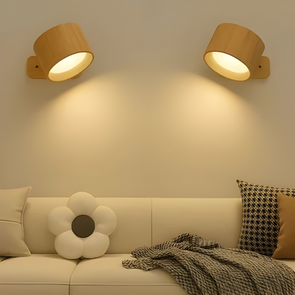 Rechargeable Wall Light with 360° Rotation