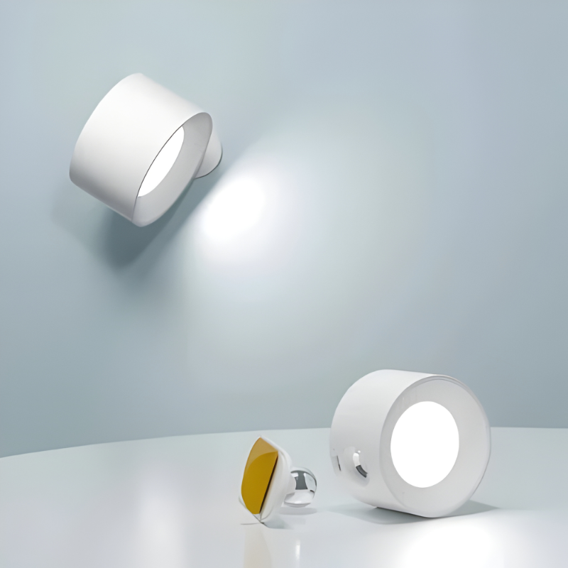 Rechargeable Wall Light with 360° Rotation