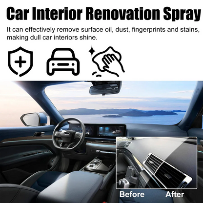 Professional Car Interior Cleaner Set of 3