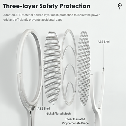 5 in 1 Fast Charging Bug Zapper Racket