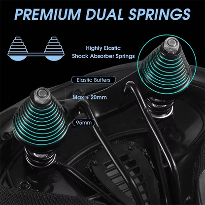 Memory Foam Bike Saddle with Ventilation for Long Rides