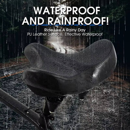 Memory Foam Bike Saddle with Ventilation for Long Rides