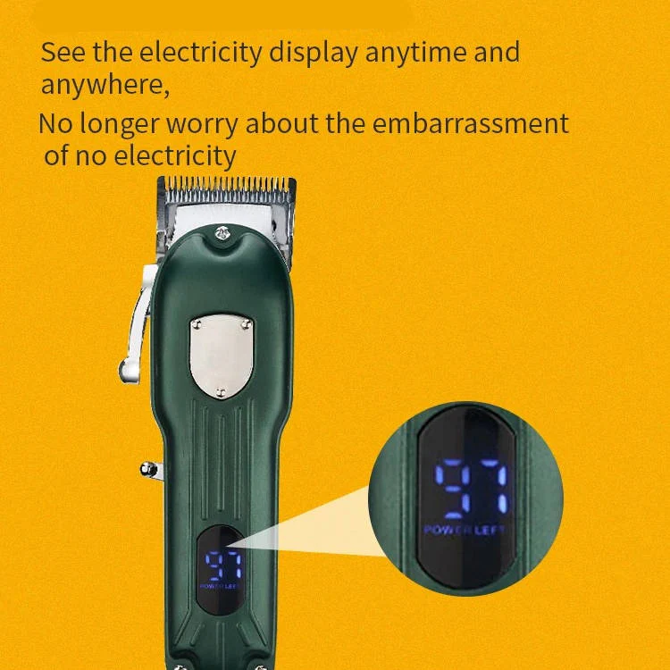 Professional Dog Hair Clipper All Metal Rechargeable