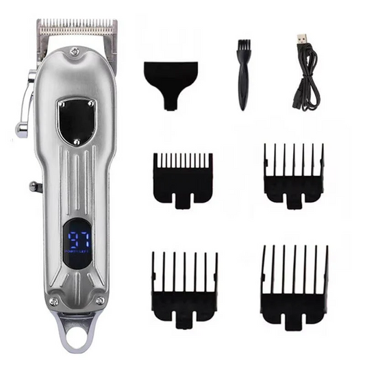 Professional Dog Hair Clipper All Metal Rechargeable