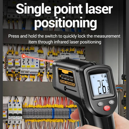 Infrared Laser Thermometer for Contact Free Measurement