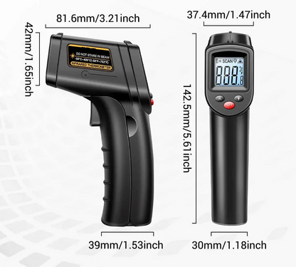 Infrared Laser Thermometer for Contact Free Measurement