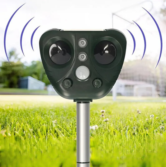 Ultrasonic Bird Repeller, Solar Powered