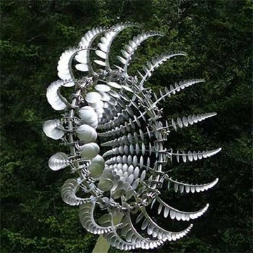 Anti Rust Magical Metal Windmill, Kinetic Metal Wind Spinners