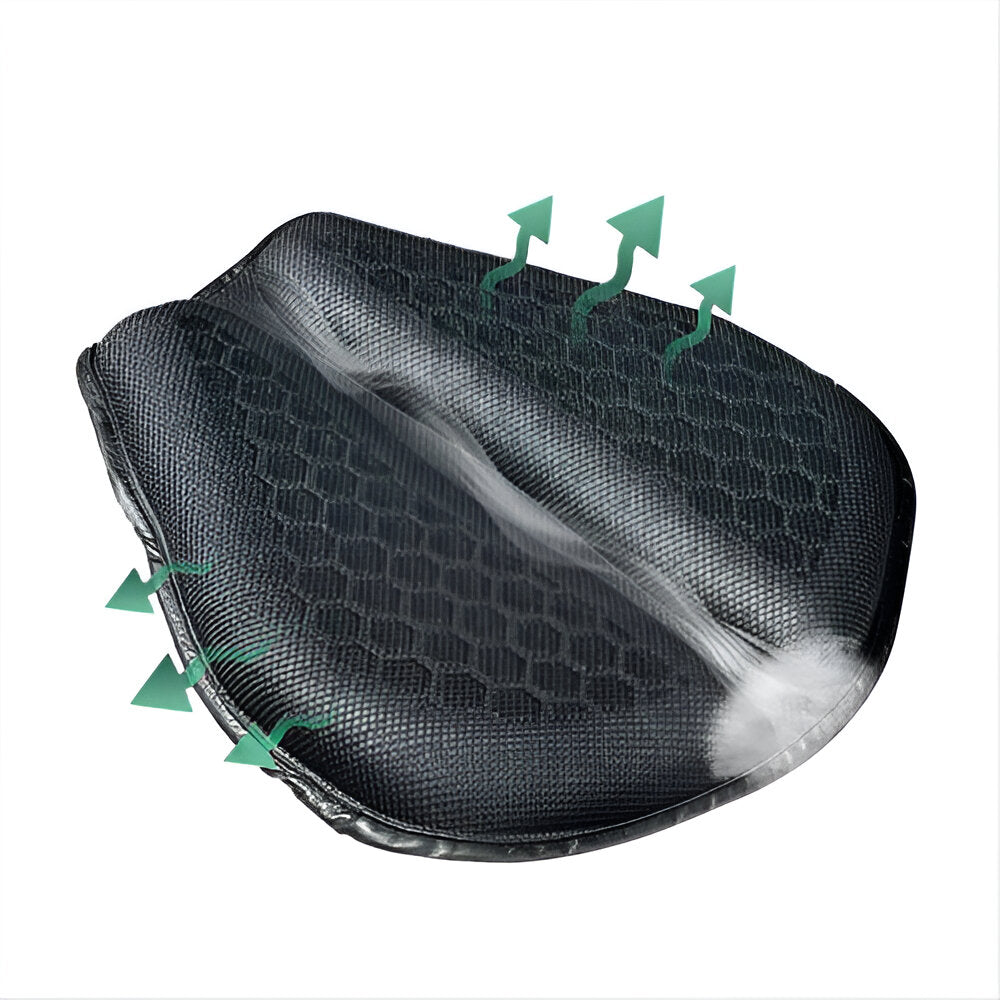 Motorcycle Gel Seat Pad for Long Distance Rides