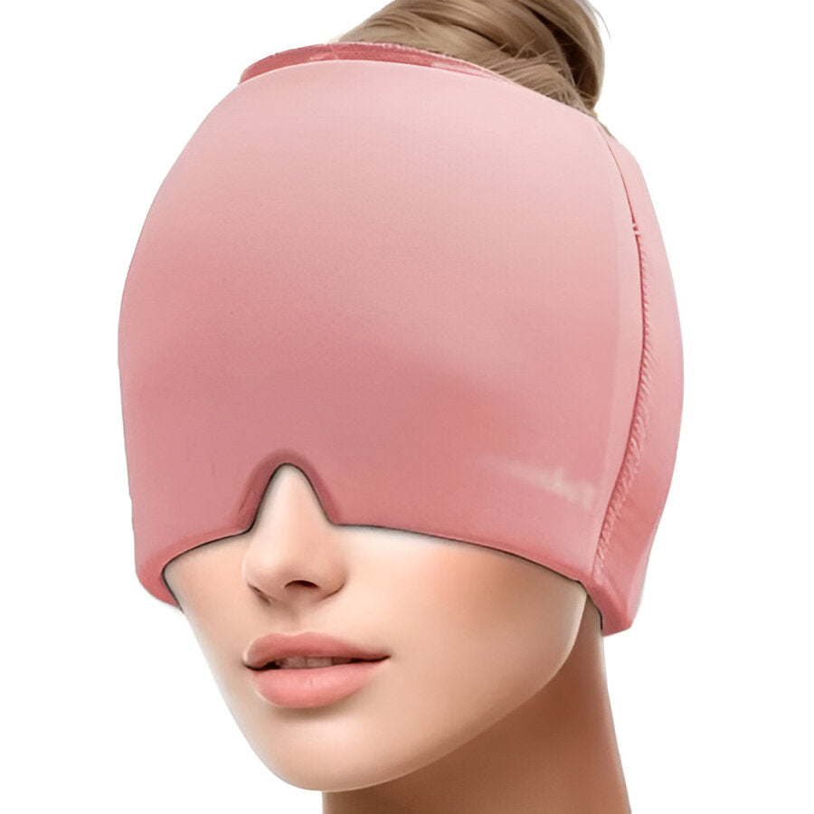 Reusable Gel Head Wrap for Hot & Cold Therapy for Comfort