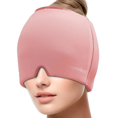 Reusable Gel Head Wrap for Hot & Cold Therapy for Comfort