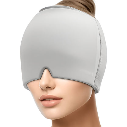 Reusable Gel Head Wrap for Hot & Cold Therapy for Comfort