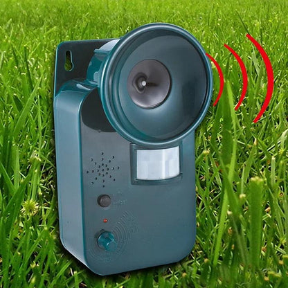 5000sqft 9v Dc Ultra Sonic Cordless Pest Animal Repeller Outdoor Safely Repel Various Animal