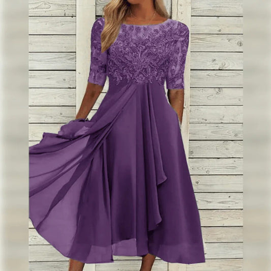 Women’s Elegant Dress, Comfortable, Versatile Style for Special Occasions