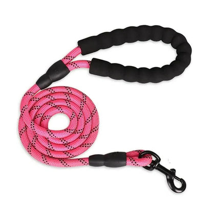 Reflective Dog Leash with Padded Handle