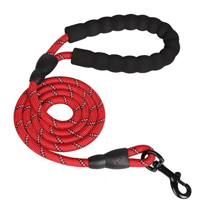 Reflective Dog Leash with Padded Handle