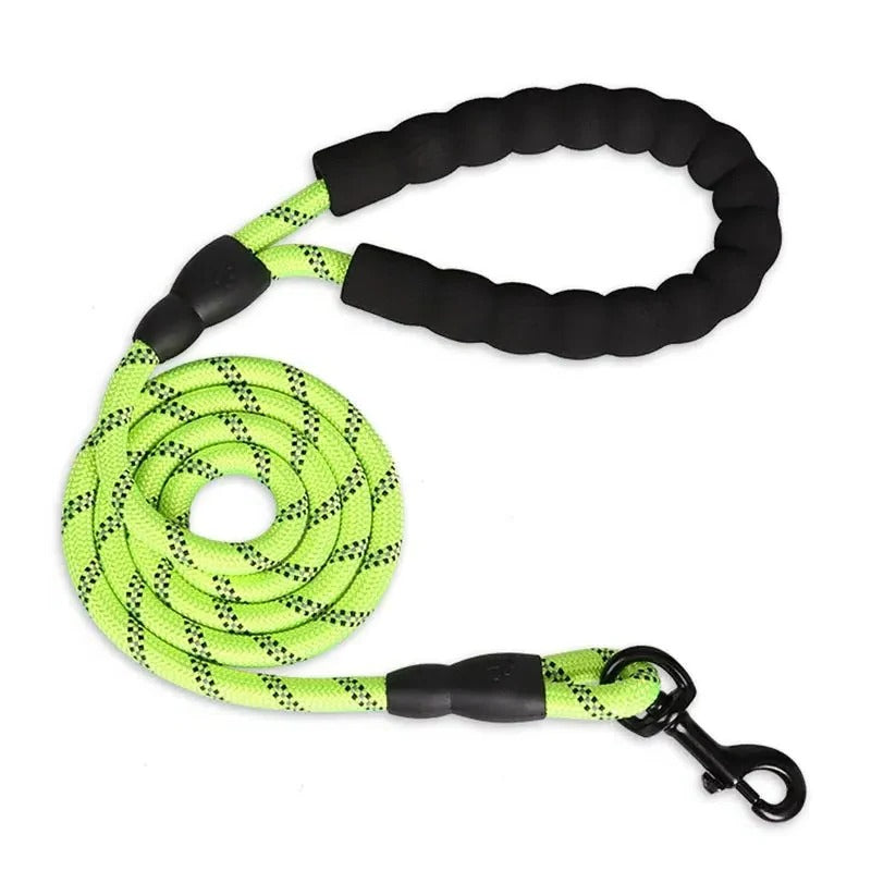 Reflective Dog Leash with Padded Handle