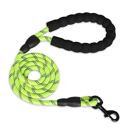 Reflective Dog Leash with Padded Handle