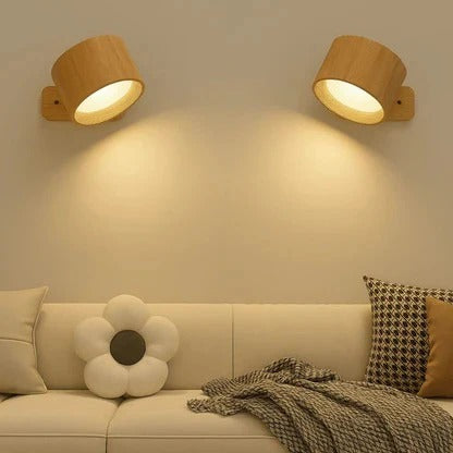 Rechargeable Wall Light with 360° Rotation