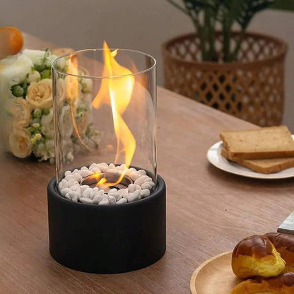 Mini Portable Glass Tabletop Fireplace