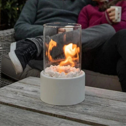 Mini Portable Glass Tabletop Fireplace